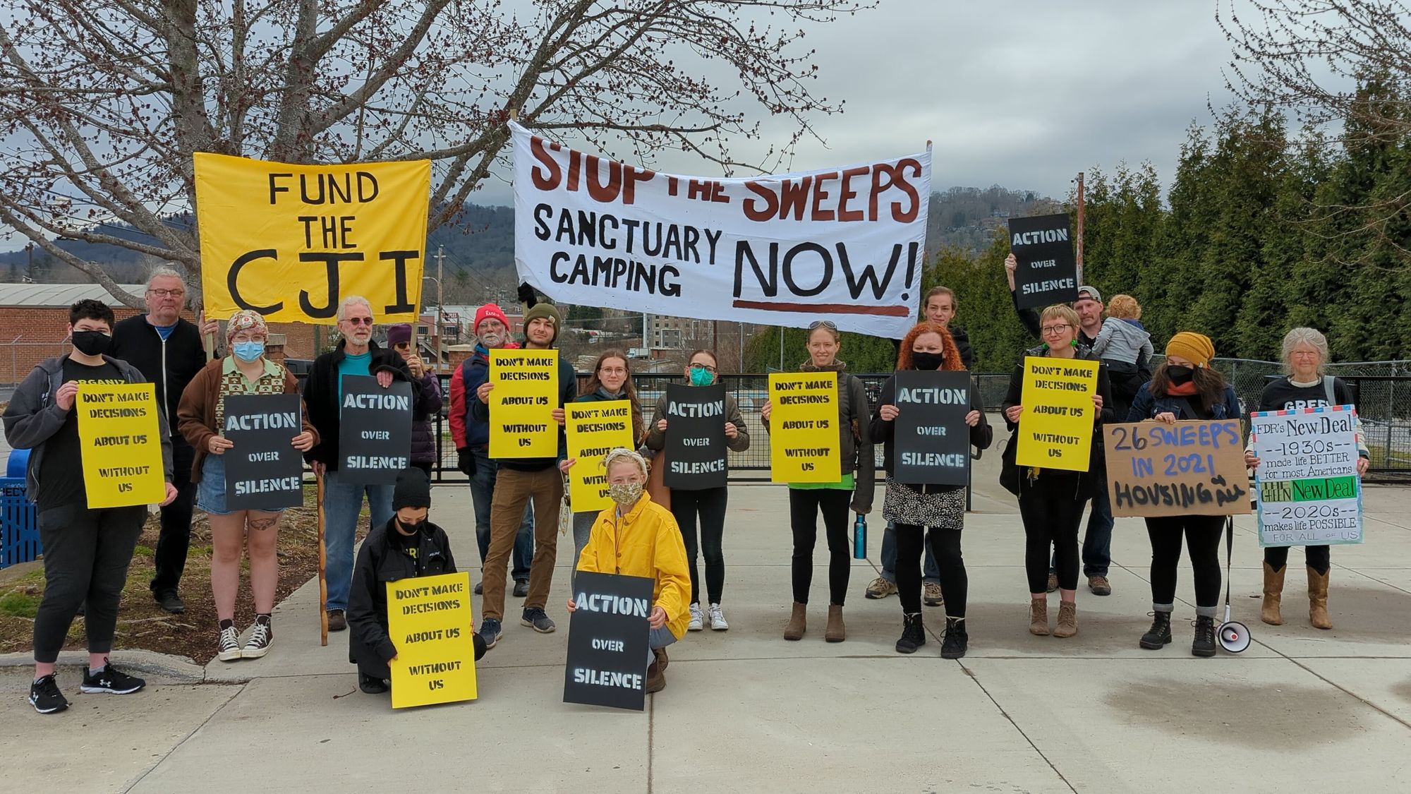 Activists Disrupt City Council Retreat; Demand Sanctuary Camping and Climate Justice