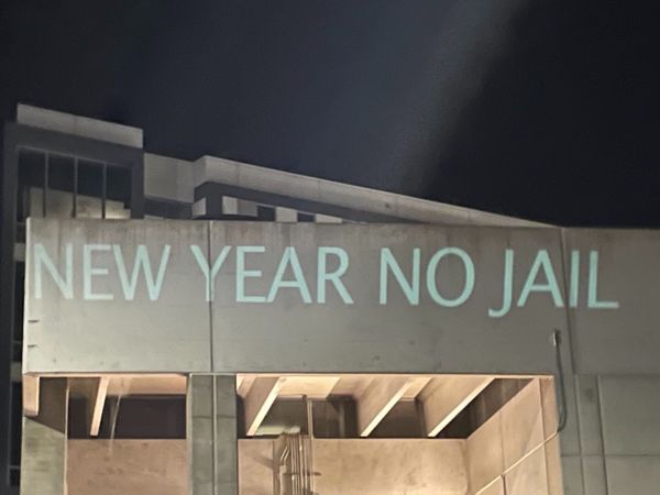 "New Year, No Jail" – Locals Ring In 2022 with Abolitionist Tradition, Launch Community Bail Fund